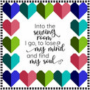 Into the Sewing Room Printed Fabric Panel