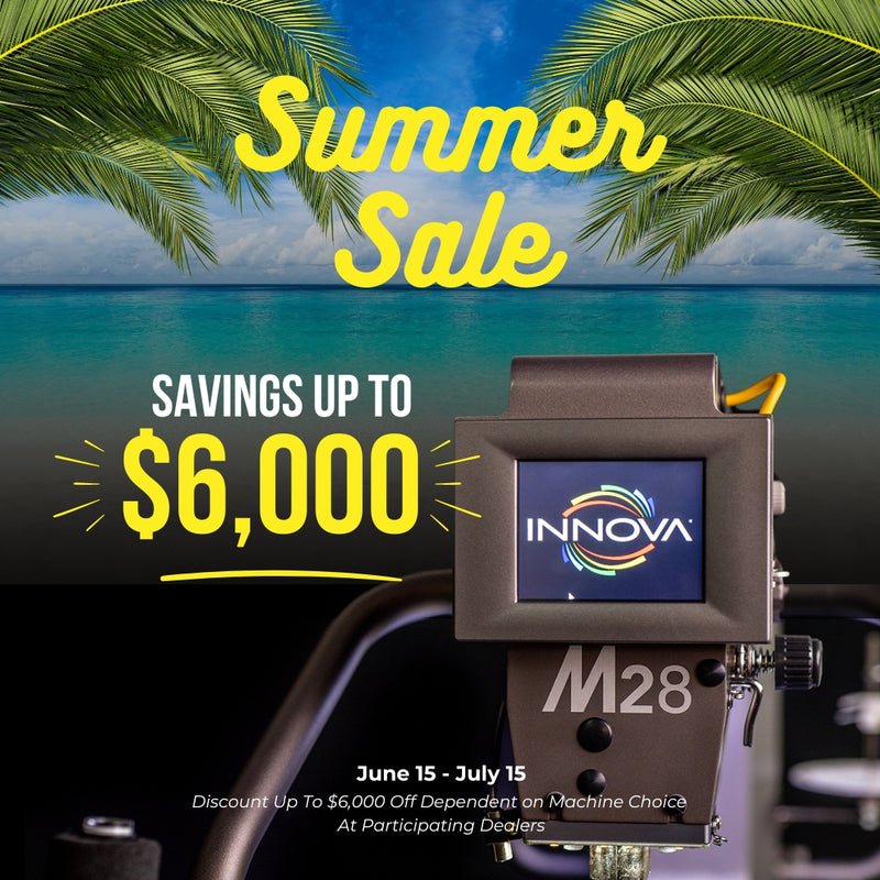 Innova Long Arm Machines Summer sale