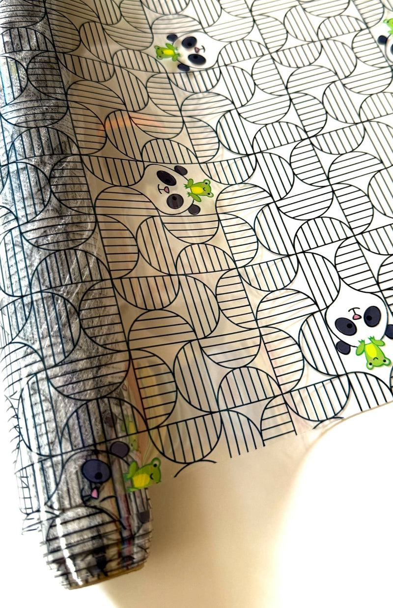 Panda + Frog Clear TPU Vinyl