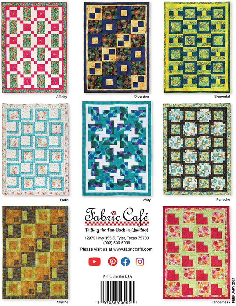 Make It Easy With 3-Yard Quilts Book