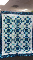 A Striking & Easy Quilt- Twin Size quilt based on Quilter's Trek 2020