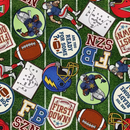 Football Patch Design Cotton, Game On collection, SKU 10557-FOOT