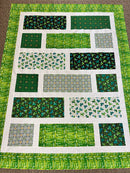 Ebb Tide Quilt Kit Featuring Irish Theme Fabrics