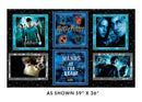 HP Pillow Panel Black 36" x 59"