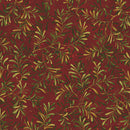 Pine Boughs Red 108" Wideback - 17059W10B | Benartex