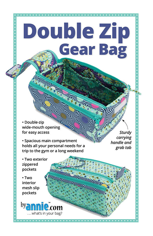 Double Zip Gear Bag
