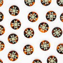 Quilt Star Large 1" Buttons