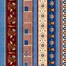 QT 26974 B American Pride PATRIOTIC MULTI STRIPE BLUE