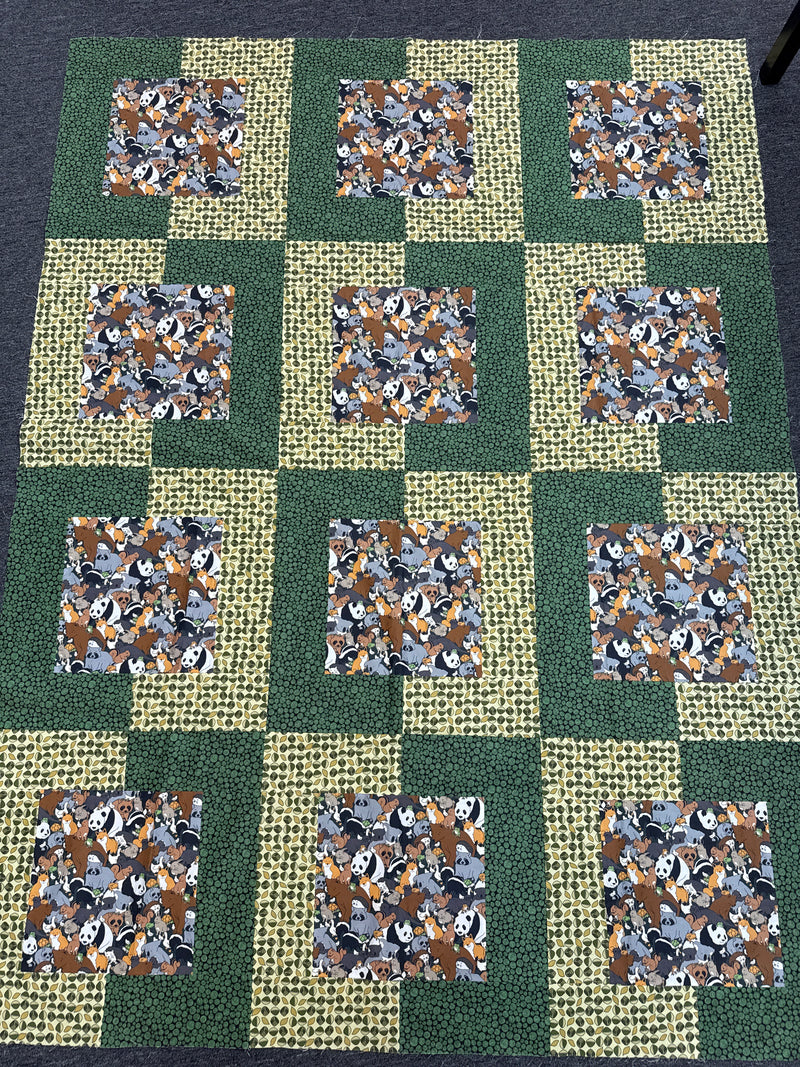 Zamora Quilt Kit Featuring Animals