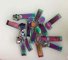 Zipper White & Rainbow: Easy Grip