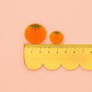 Orange Heirloom Tomato Large 1" Buttons