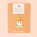 Quilt Star Removable Zipper Charm