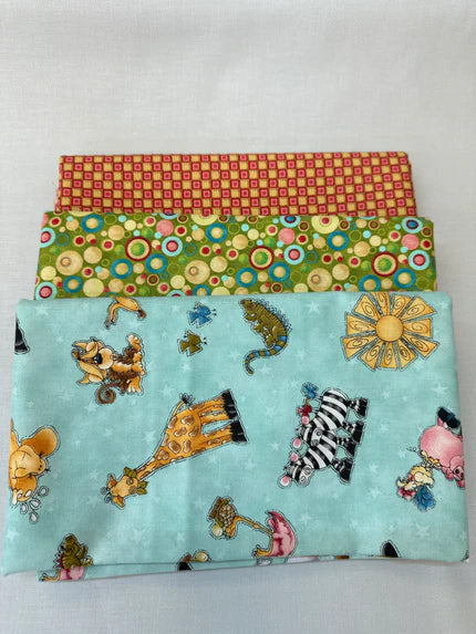 3-yards Bundle Jungle Jamboree Quilt Bundle