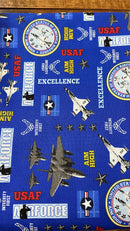 Patriotic 6 yards Bundle - QOV