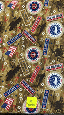 Patriotic 6 yards Bundle - QOV