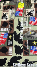 Patriotic 6 yards Bundle - QOV