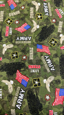 Patriotic 6 yards Bundle - QOV