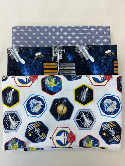 3-yards Bundle Cosmic Mission Quilt Bundle