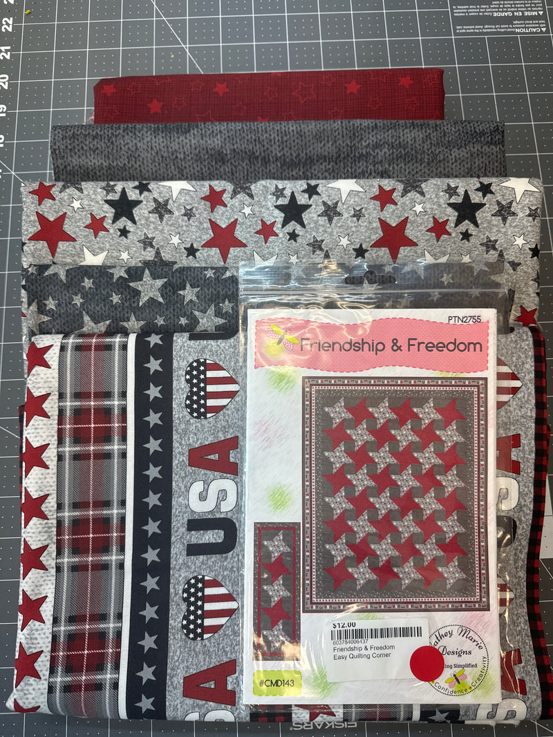 Friendship & Freedom Quilt Kit