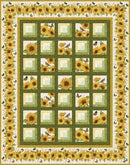 Snappy Sunflowers Quilt Kit