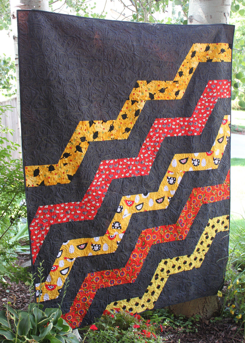 Wiley Way Quilt Pattern: Paper Pattern