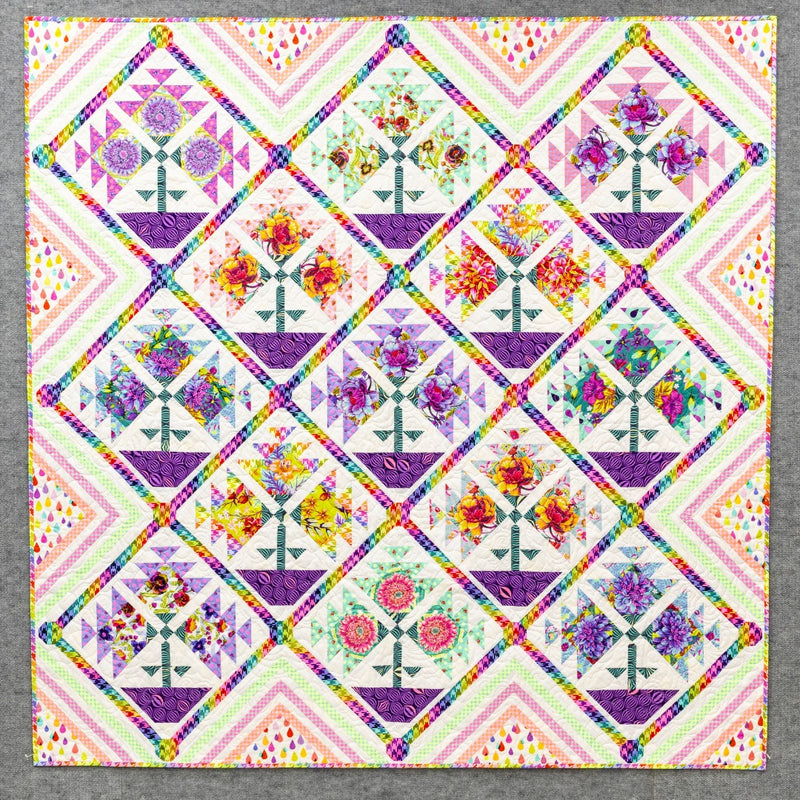 Spring Bling Quilt Pattern Spring Bling Quilt Kit - Pattern Not Included