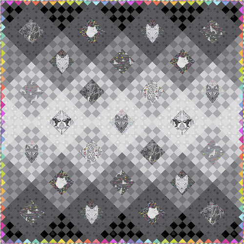 Fade to Gray Quilt Kit || Graywork