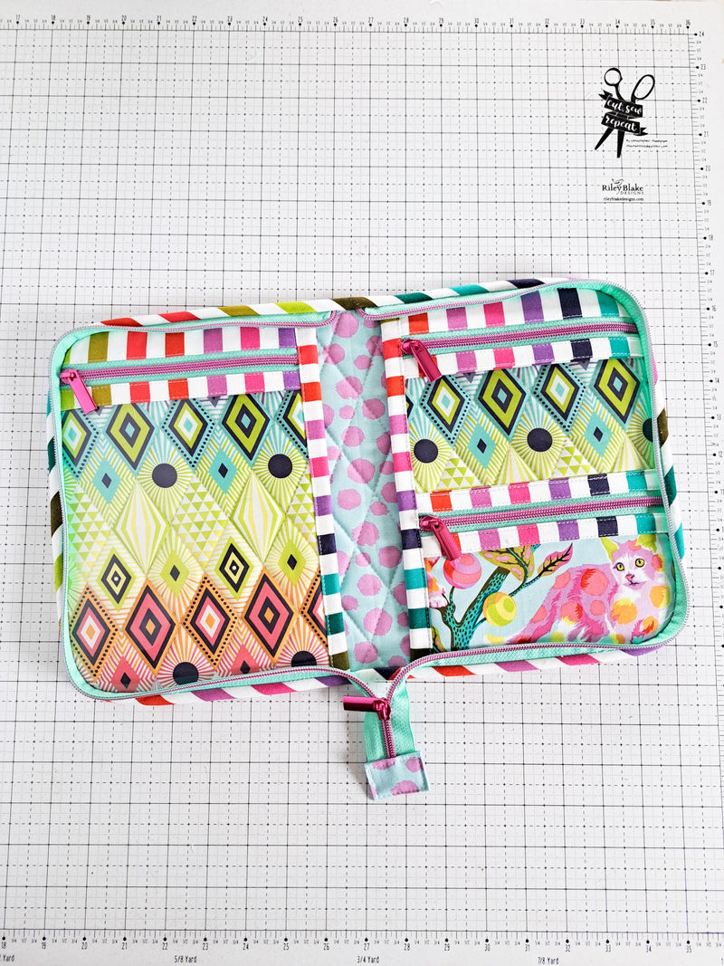 Atlas Zipper Case PRINTED PAPER PATTERN