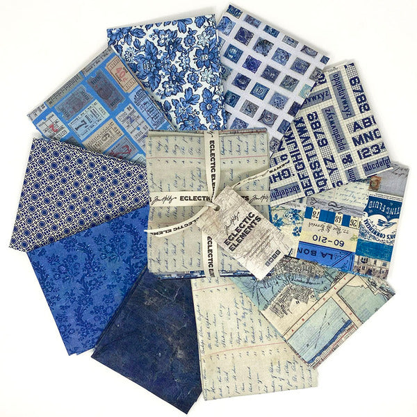 Tim Holtz Eclectic Elements Palette Indigo SKU