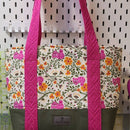 Fuchsia Pink Jacquard Webbing 1.5" Woven Strap