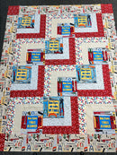 Alpine Valley Quilt Kit Featuring Man Cave Fabrics