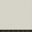 Mystic Fable Mini Dot Dots Ditsy Vintage Retro Black On Natural RS4102 20 Ruby Star