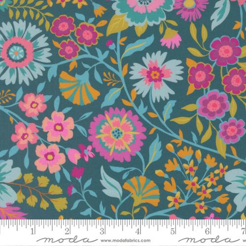 Parlor By Crystal Manning Wild And Free Peacock 11961 16 Moda