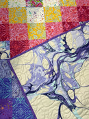 Color By Number Quilt Kit featuring OOP Tula Pink Pinkerville Collection