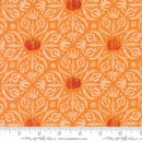 Medallion Tiles Damask  Coven Pumpkin 48802 12 Moda