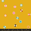 Buttons Novelty Notions Vintage Retro  1 800 Notion Goldenrod RS5208 13 Ruby Star