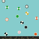 Buttons Novelty Notions Vintage Retro  1 800 Notion Cloudless RS5208 15 Ruby Star