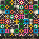 Quilty As Charged Novelty Retro Vintage Blocks Patchwork  1 800 Notion Soft Black RS5215 14 Ruby Star