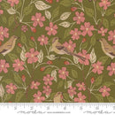 Ladybug Whimsy Grass Metallic Quilting Cotton | Gingiber | 48441 17M