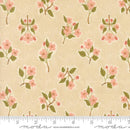 Ladybug Whimsy Natural Metallic Quilting Cotton | Gingiber | 48443 12M