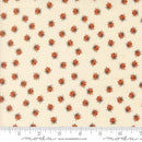 Ladybug Whimsy Eggshell Metallic Quilting Cotton | Gingiber | 48446 11M