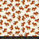 1-800-Calico Meow Natural Quilting Cotton | Ruby Star Society