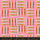1-800-Calico Little Sardines Lucky Pink Quilting Cotton | Ruby Star Society