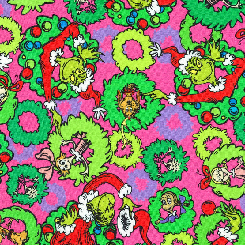 ADED-22566-351 CANDY PINK by Dr. Seuss Enterprises from How the Grinch Stole Christmas