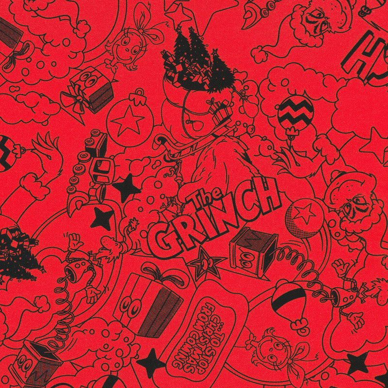 ADED-23099-3 RED by Dr. Seuss Enterprises from How the Grinch Stole Christmas
