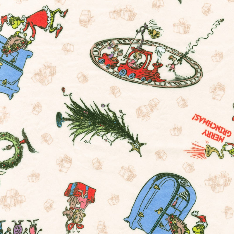ADEDY-21775-205 MULTI by Dr. Seuss Enterprises from Minky Collection