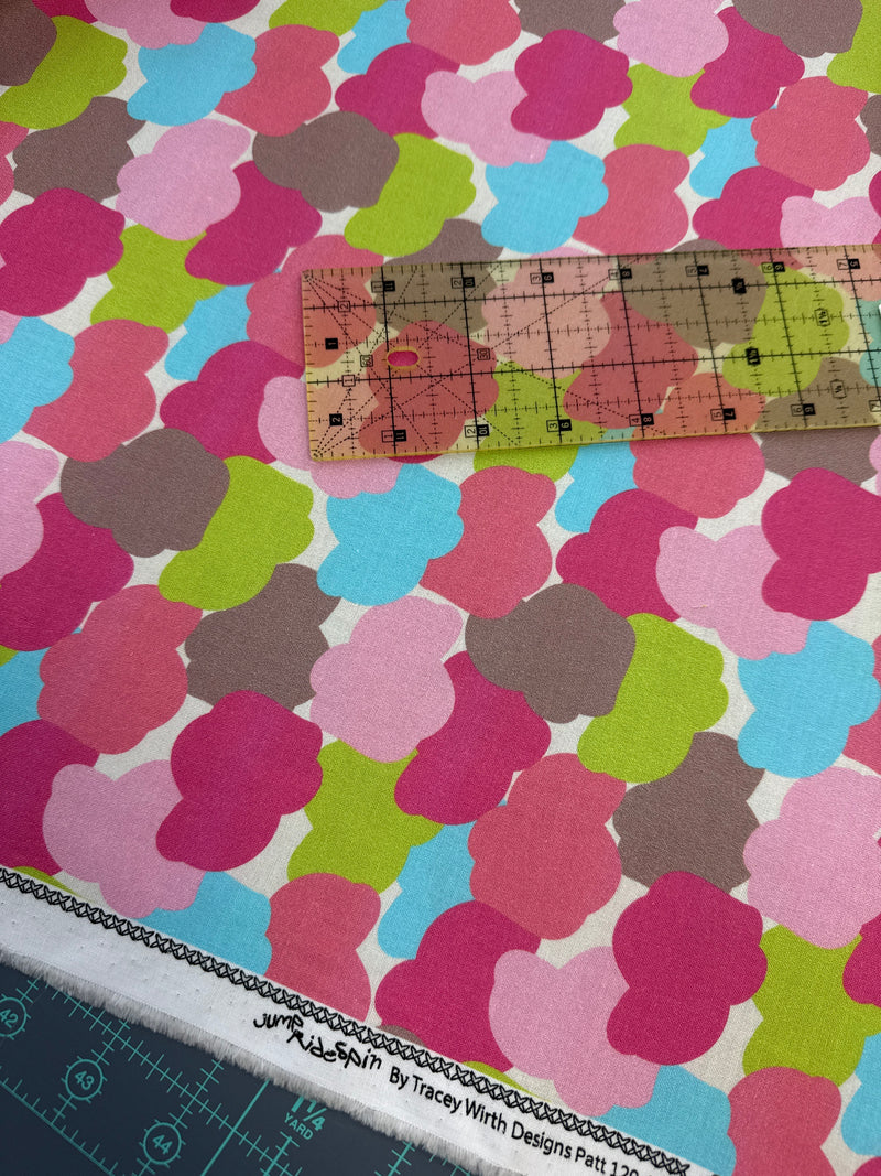 Clouds - Pink/Green
