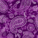 Purple Bohemia 108in Wide Back