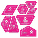 Tula Pink Tumbling Cosmos Acrylic Fabric Cutting Template Set COSMOS-038