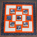 Hypnotized Quilt Kit (Includes Backing) - Halloween Theme